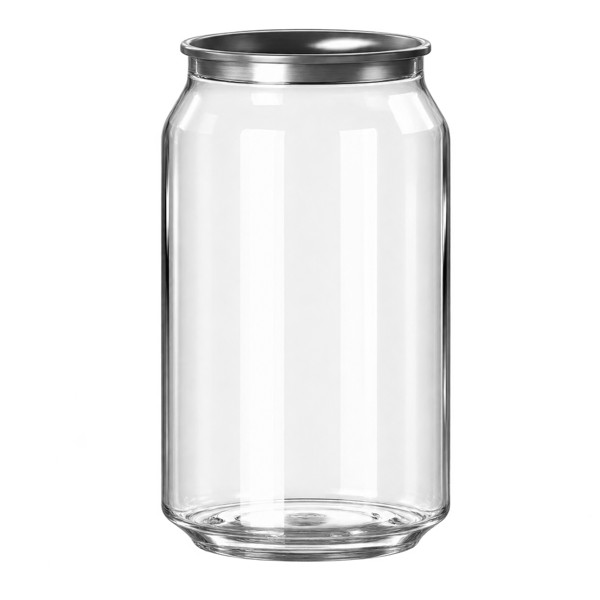 Canette PET transparente 250ml