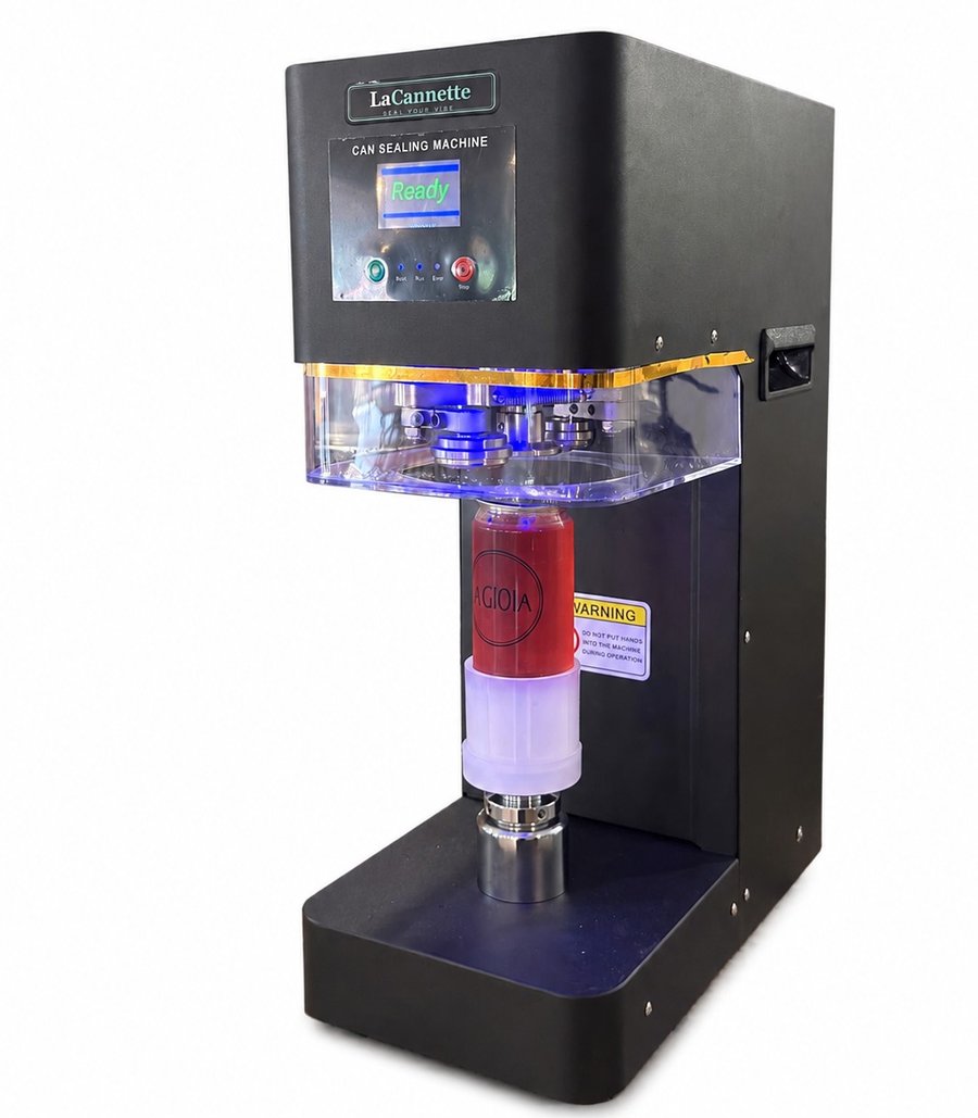Machine LaCannette LC-100 avec canette personnalisée A Gioia